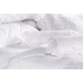 Almofada-Rolinho-Trussardi-300-fios-100--Algodao-Egipcio-Galles-Branco