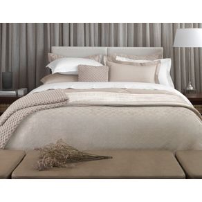 Jogo-de-Cama-Casal-Trussardi-300-Fios-Cetim-100--Algodao-Egipcio-Nicola-Nocciola