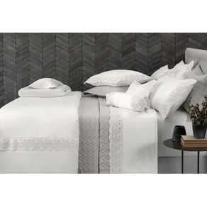 Duvet-Queen-Trussardi-600-Fios-100--Algodao-Egipcio-Torrigiani-Branco--Platino
