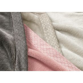 Cobertor-Casal-Trussardi-100--Microfibra-Aveludado-Piemontesi-Rosa-Perla