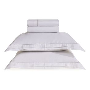 Jogo de Cama Queen 300 fios Doppio Branco