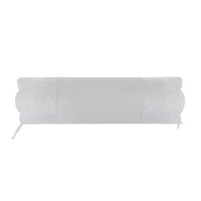 Almofada Rolinho 600 Fios Nature Branco
