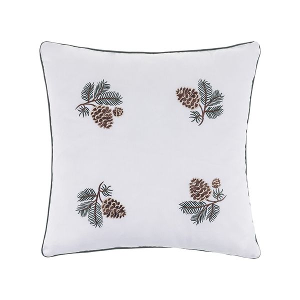 Almofada com Bordado 300 Fios Pigna 45cm x 45cm