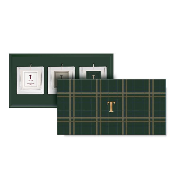 Kit 3 Velas Perfumadas La Lucce