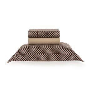 Jogo de cama Solteiro 200 fios Cetim Caracalla