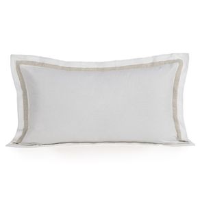 Jogo de super fronhas Parione Branco/Natural