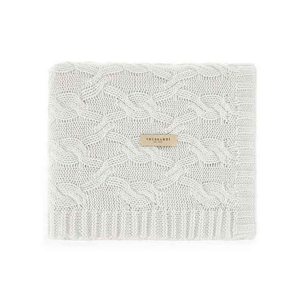 Manta Tricot Vittoria 100% Algodão Branco
