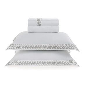 Jogo de cama Queen 300 fios Cetim Imperattore