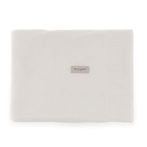 Manta em Fibra de Bambu Natural Elora Branco