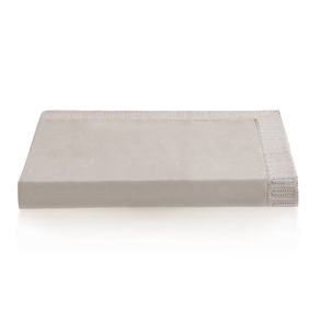 Capa de Duvet Queen 300 Fios Cetim Mantova Marmo/Platino