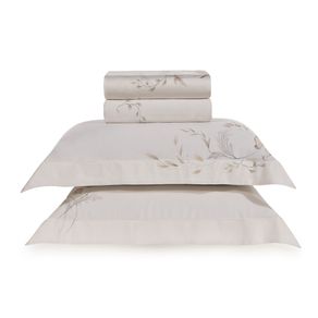 Jogo de Cama King Cetim de Bambu 300 Fios Tivoli