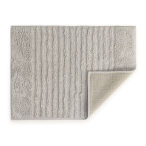 Tapete Antiderrapante 100% Algodão 80cm x 60cm Trompea Gelo